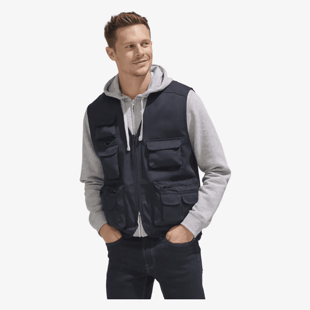 GILET REPORTER MULTIPOCHES